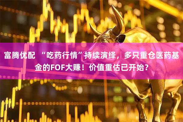 富腾优配  “吃药行情”持续演绎，多只重仓医药基金的FOF大赚！价值重估已开始？