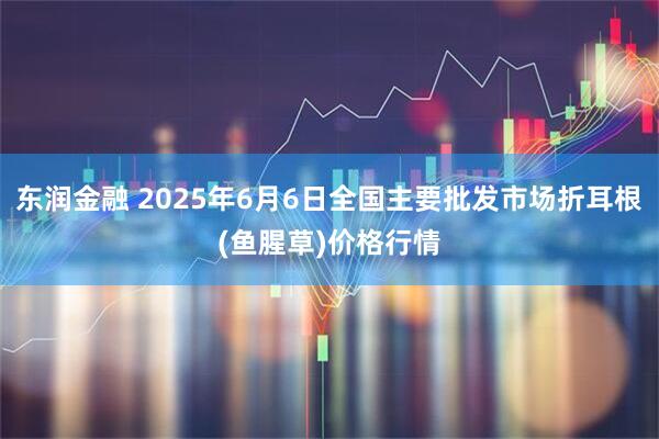 东润金融 2025年6月6日全国主要批发市场折耳根(鱼腥草)价格行情